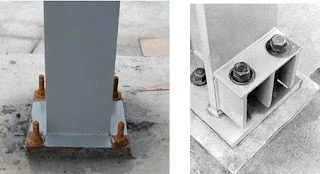 Steel structure installation drawings