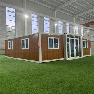 Maison miniature préfabriquée extensible