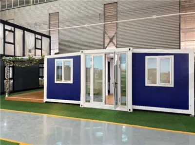 Projet de maison de conteneur extensible